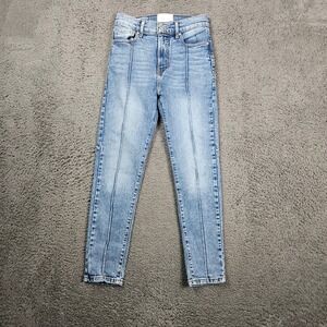 Revice Denim Jeans Women's‎ Size 25 Star Embellished Light Wash High Rise